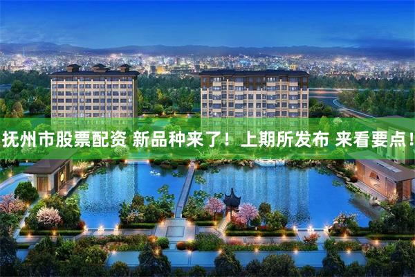抚州市股票配资 新品种来了！上期所发布 来看要点！